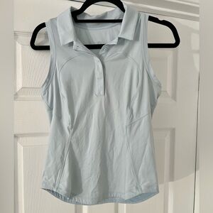 Lululemon Sleeveless Polo Tennis Collared Tank Top 8